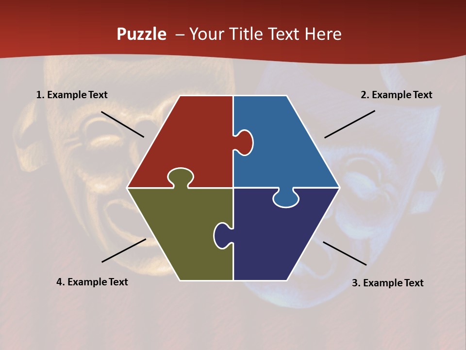 Stage Art Parts Showtime PowerPoint Template