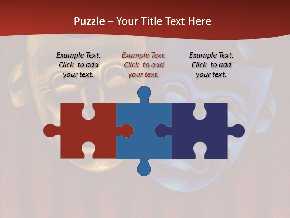 Stage Art Parts Showtime PowerPoint Template