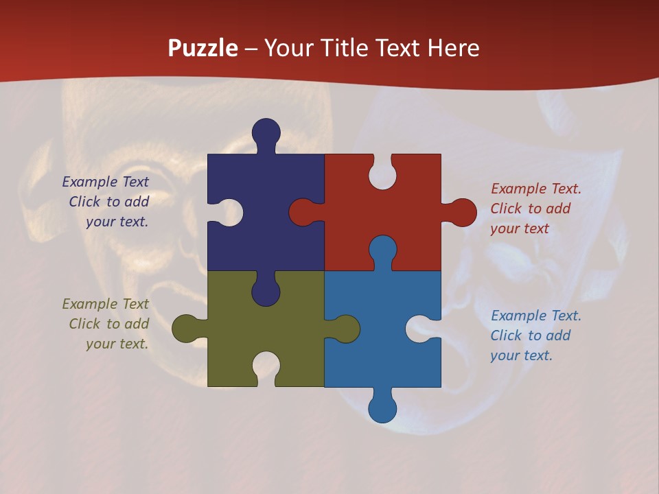 Stage Art Parts Showtime PowerPoint Template