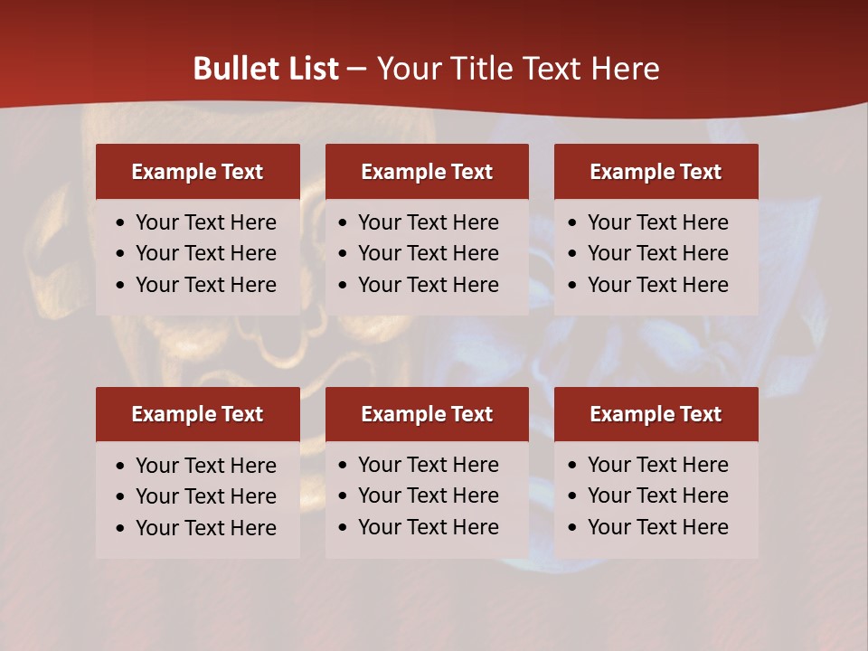 Stage Art Parts Showtime PowerPoint Template