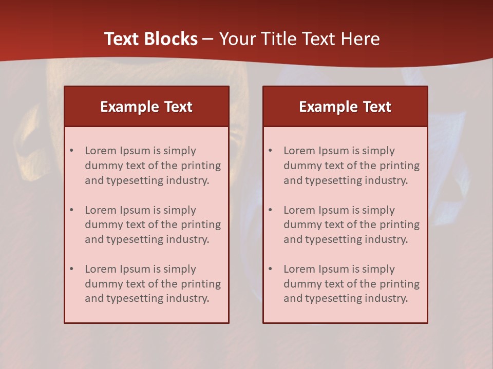 Stage Art Parts Showtime PowerPoint Template