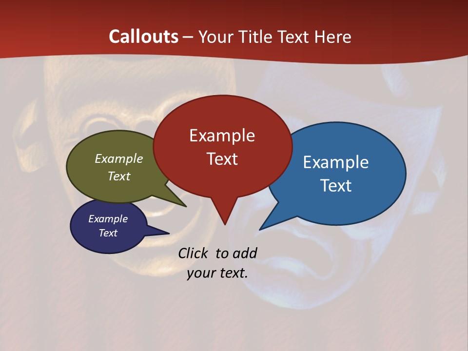 Stage Art Parts Showtime PowerPoint Template