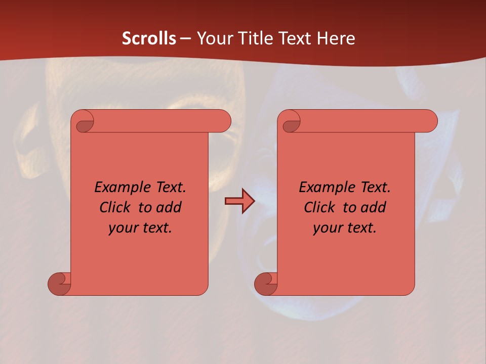 Stage Art Parts Showtime PowerPoint Template