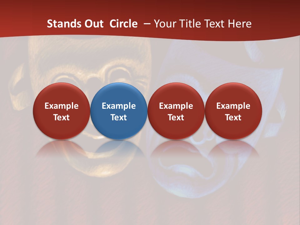 Stage Art Parts Showtime PowerPoint Template