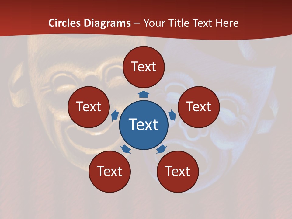 Stage Art Parts Showtime PowerPoint Template