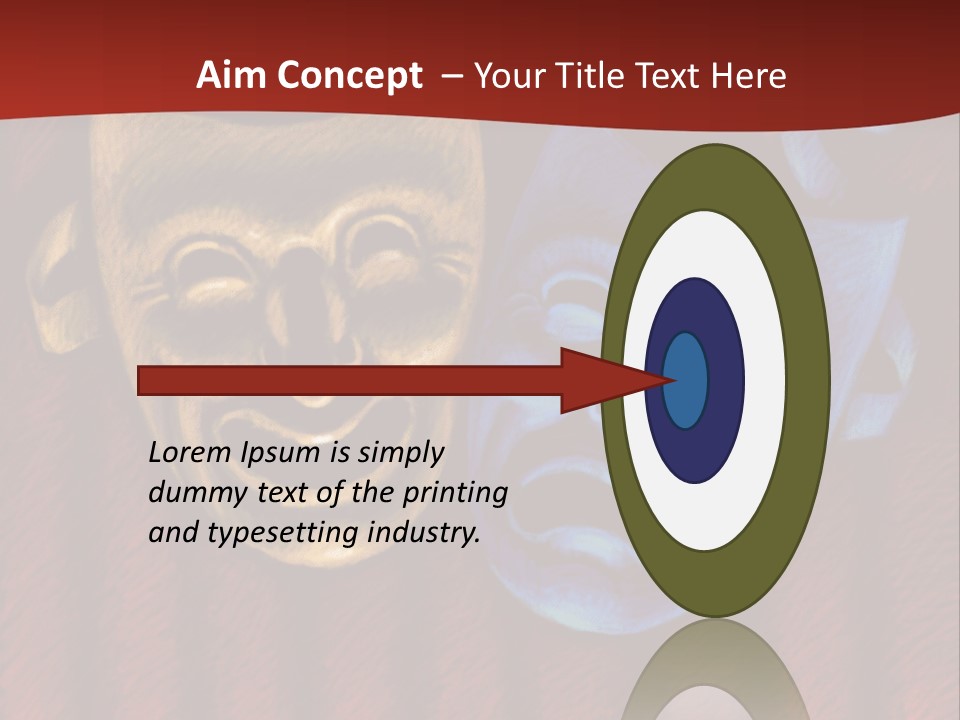 Stage Art Parts Showtime PowerPoint Template