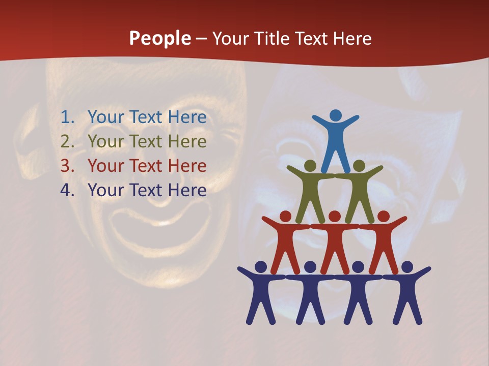 Stage Art Parts Showtime PowerPoint Template