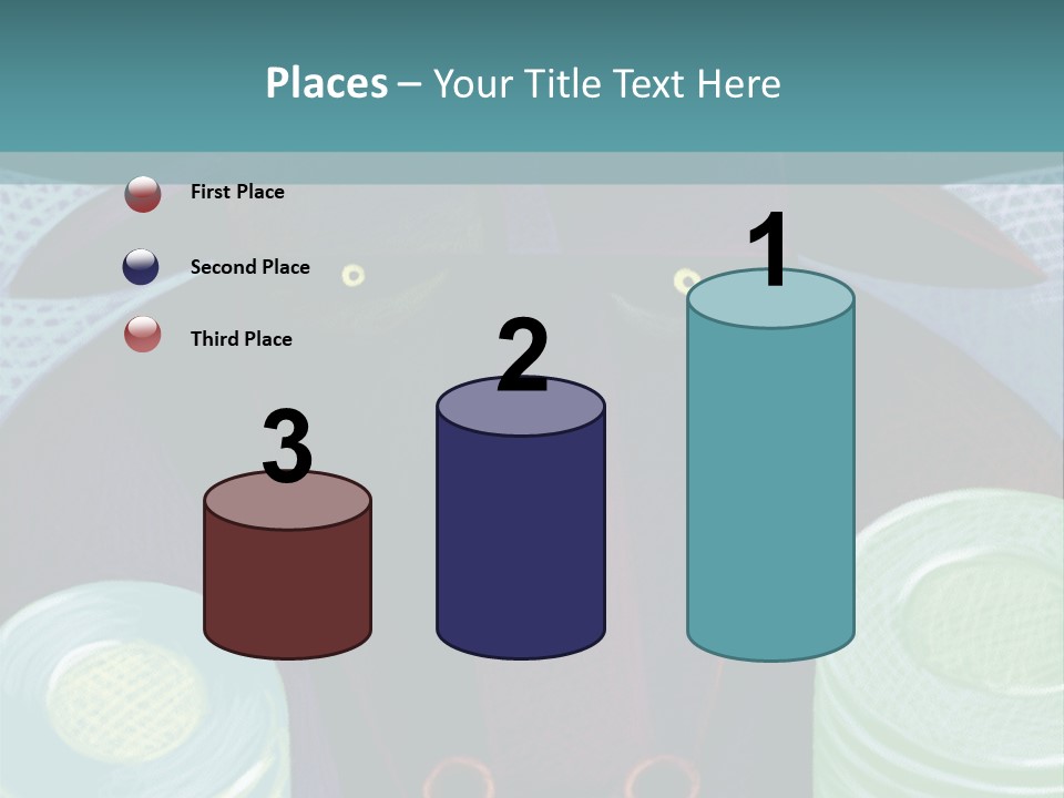 Horns Steer Art Parts PowerPoint Template