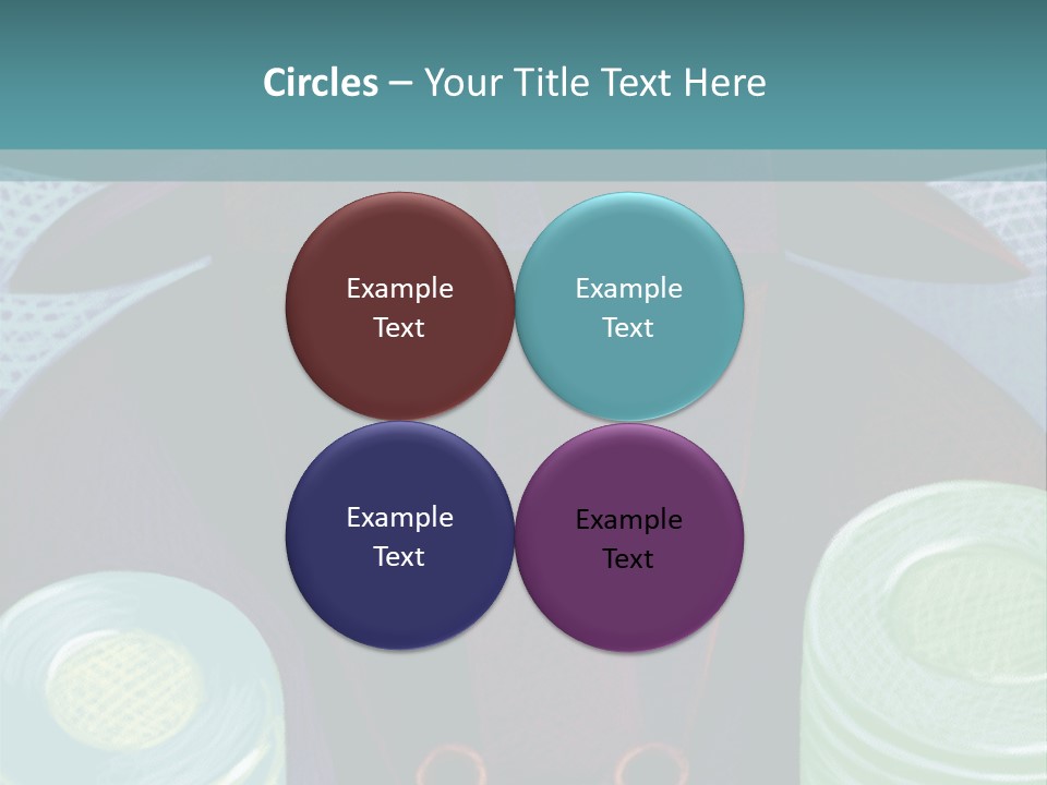 Horns Steer Art Parts PowerPoint Template