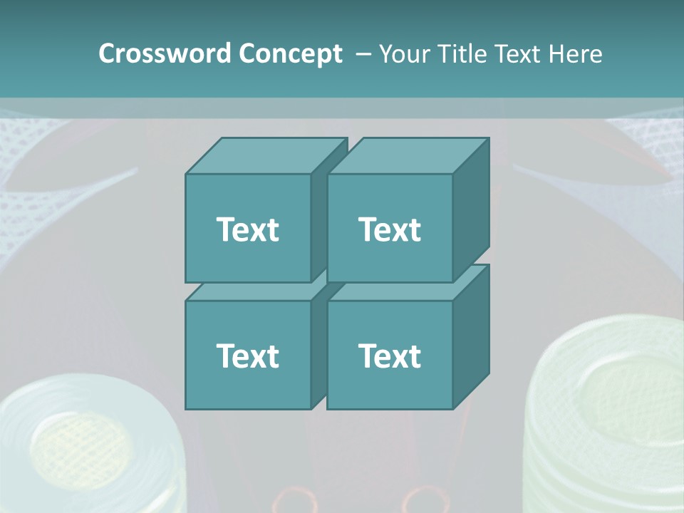 Horns Steer Art Parts PowerPoint Template