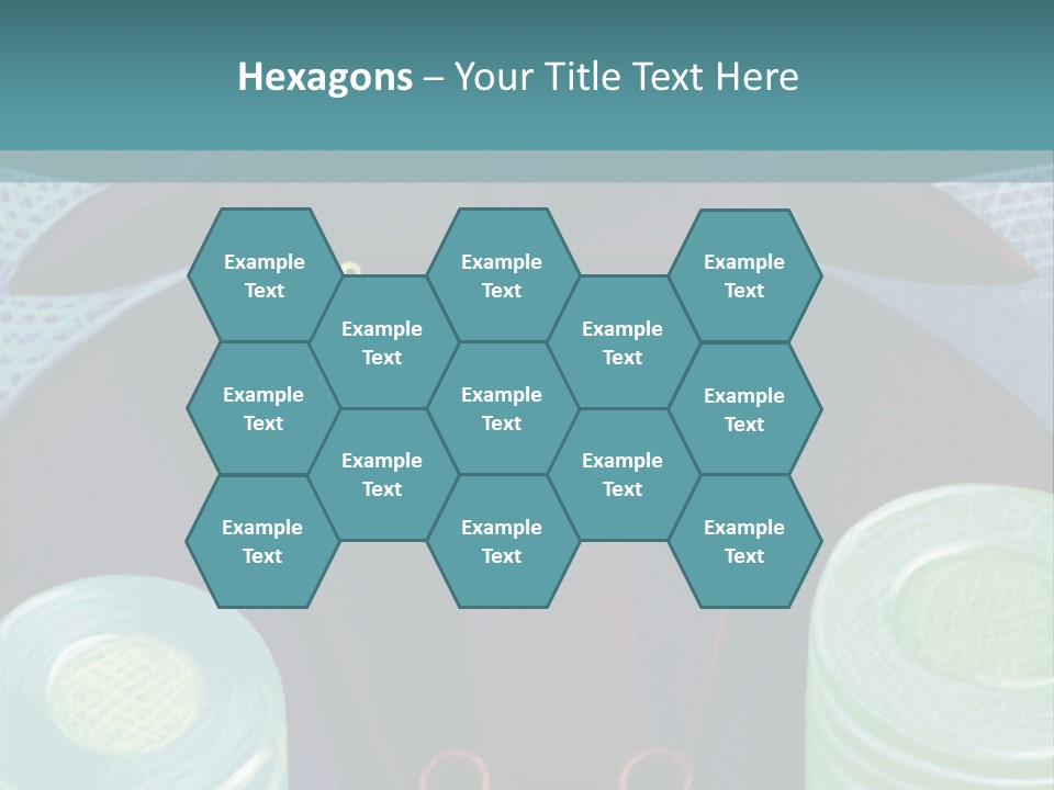 Horns Steer Art Parts PowerPoint Template