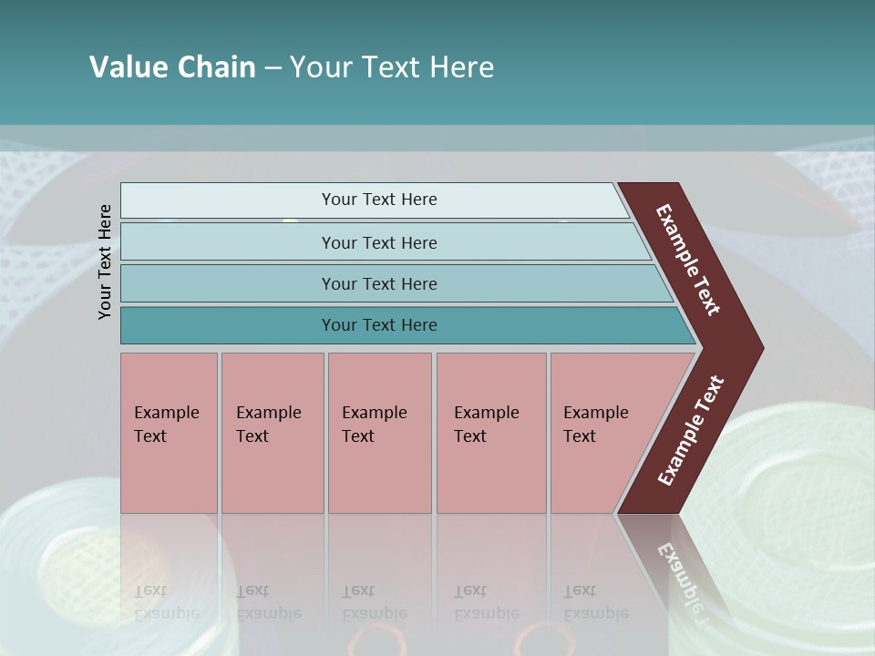Horns Steer Art Parts PowerPoint Template