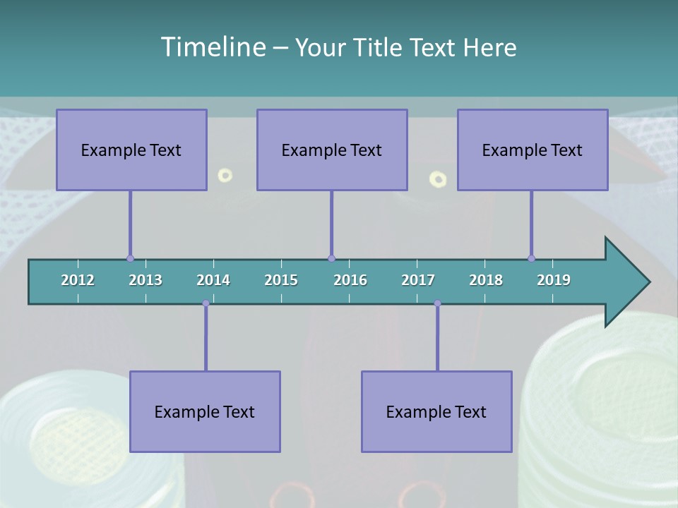 Horns Steer Art Parts PowerPoint Template