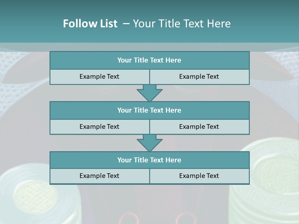 Horns Steer Art Parts PowerPoint Template