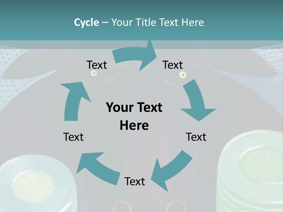 Horns Steer Art Parts PowerPoint Template