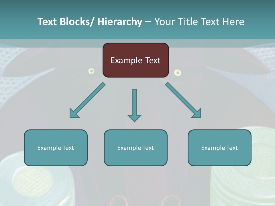 Horns Steer Art Parts PowerPoint Template