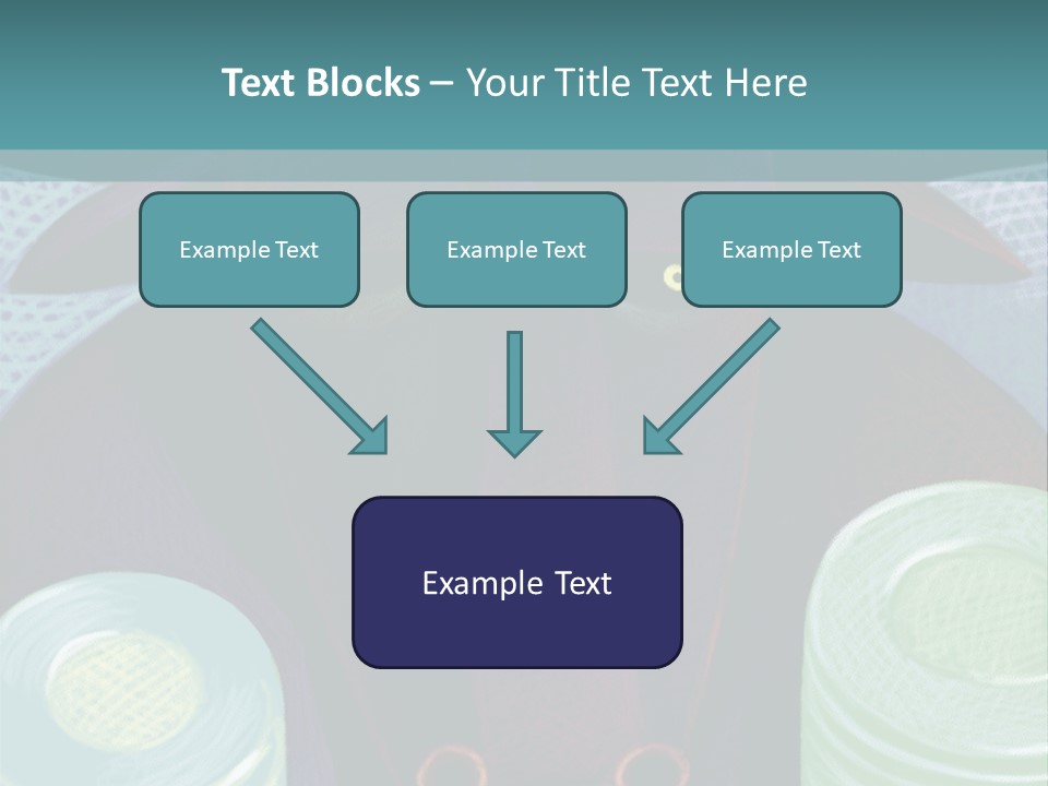 Horns Steer Art Parts PowerPoint Template