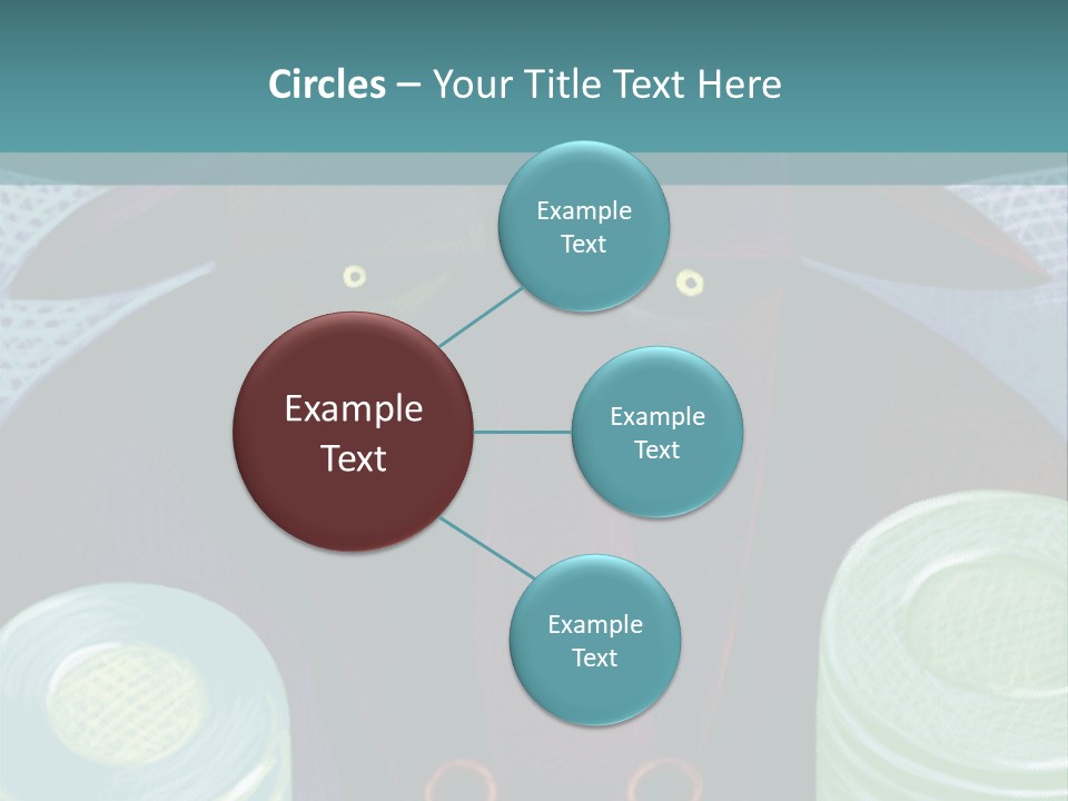 Horns Steer Art Parts PowerPoint Template