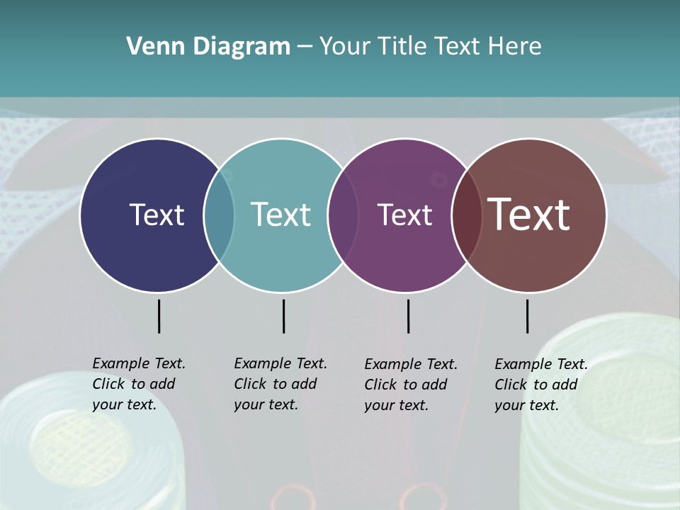 Horns Steer Art Parts PowerPoint Template