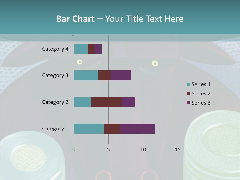 Horns Steer Art Parts PowerPoint Template