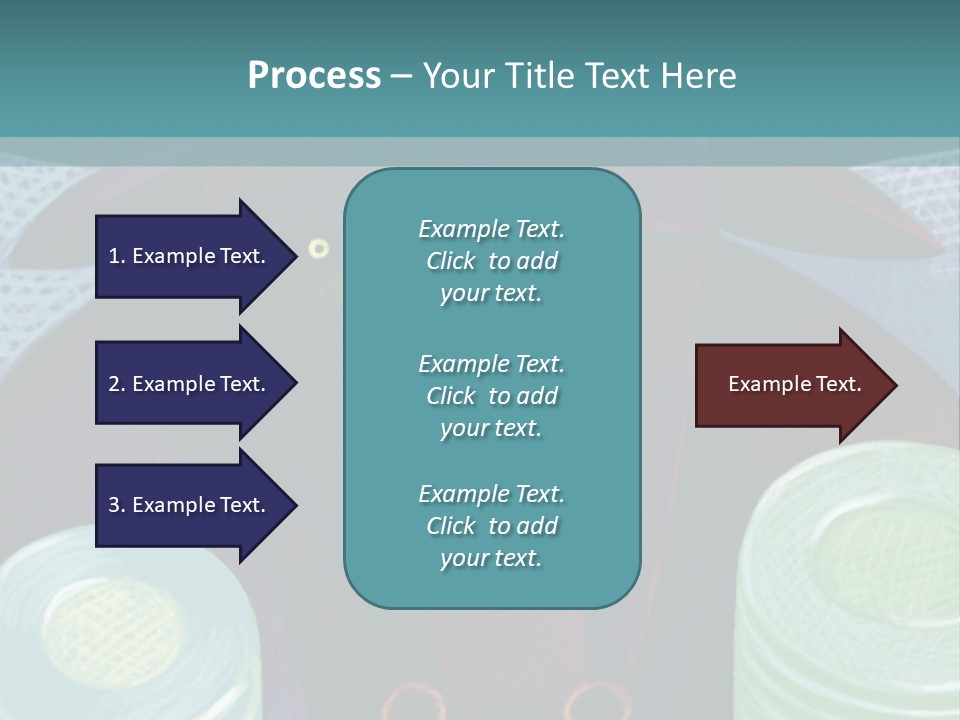 Horns Steer Art Parts PowerPoint Template