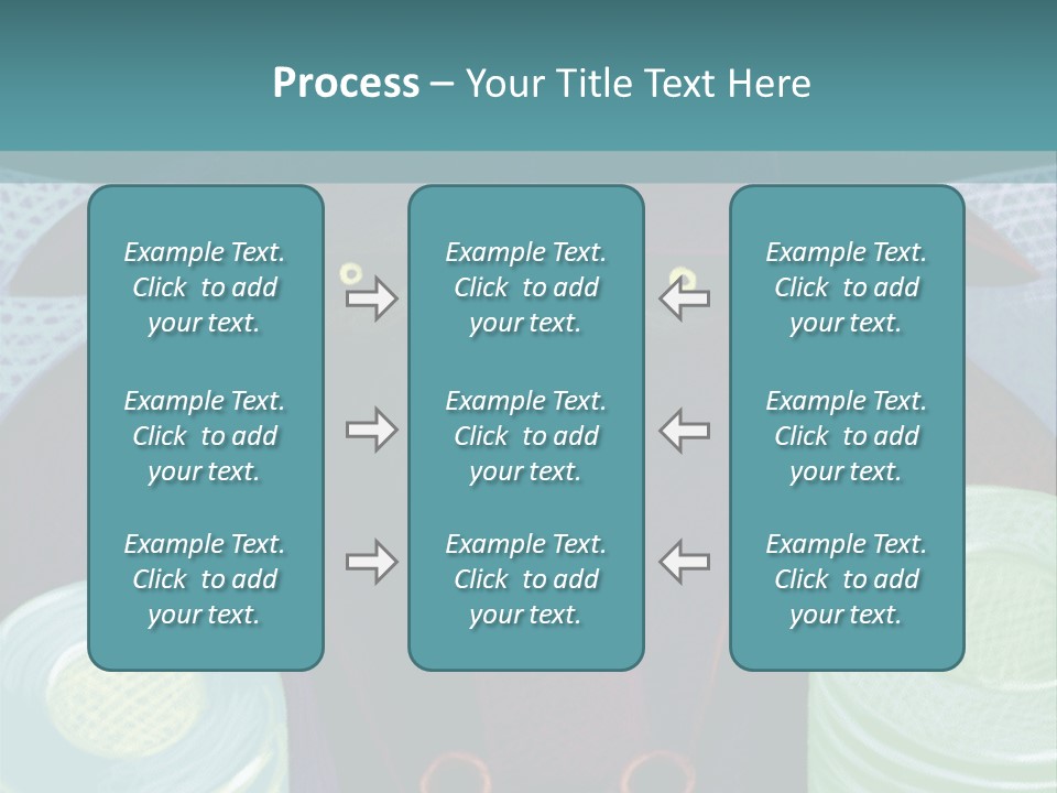 Horns Steer Art Parts PowerPoint Template