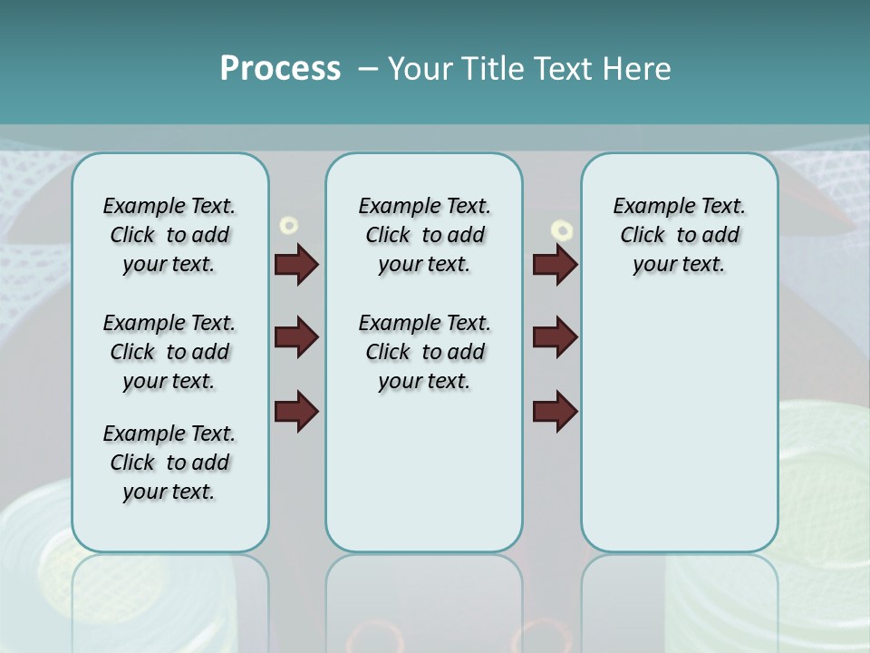 Horns Steer Art Parts PowerPoint Template