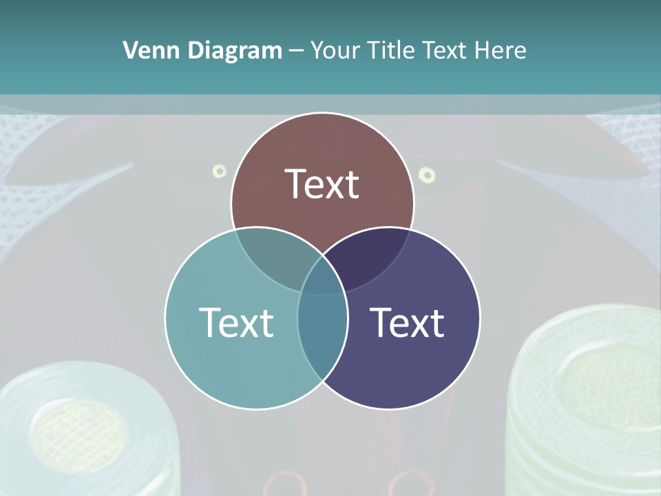 Horns Steer Art Parts PowerPoint Template