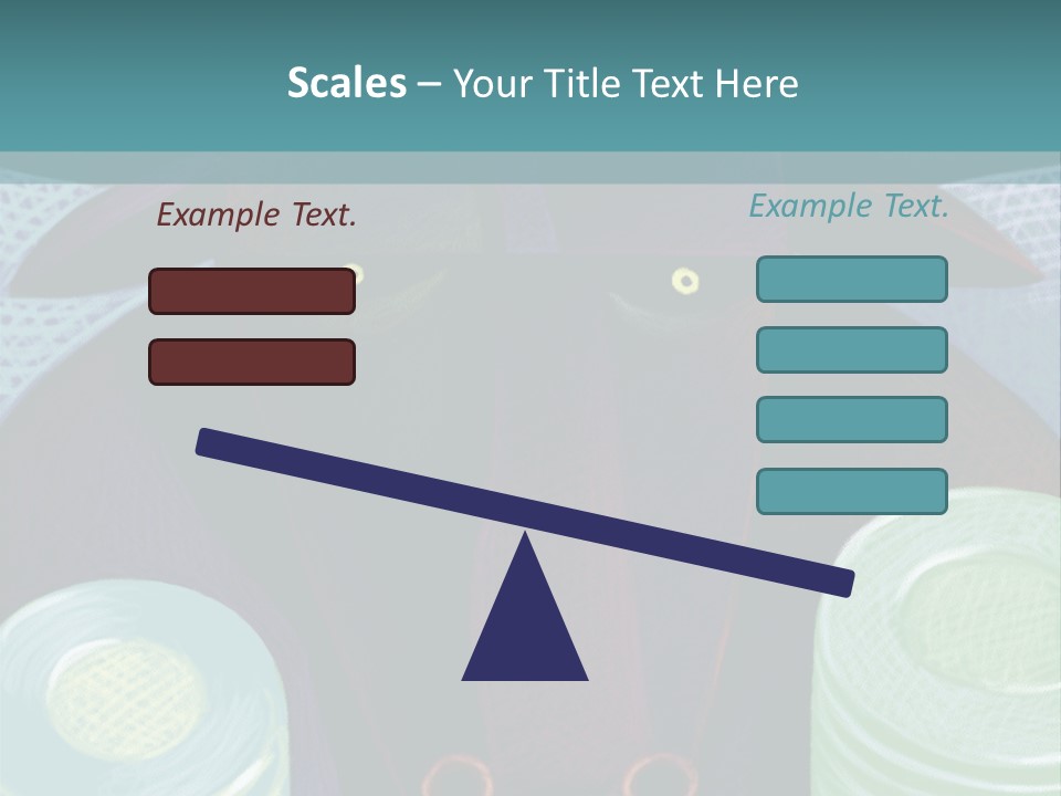 Horns Steer Art Parts PowerPoint Template
