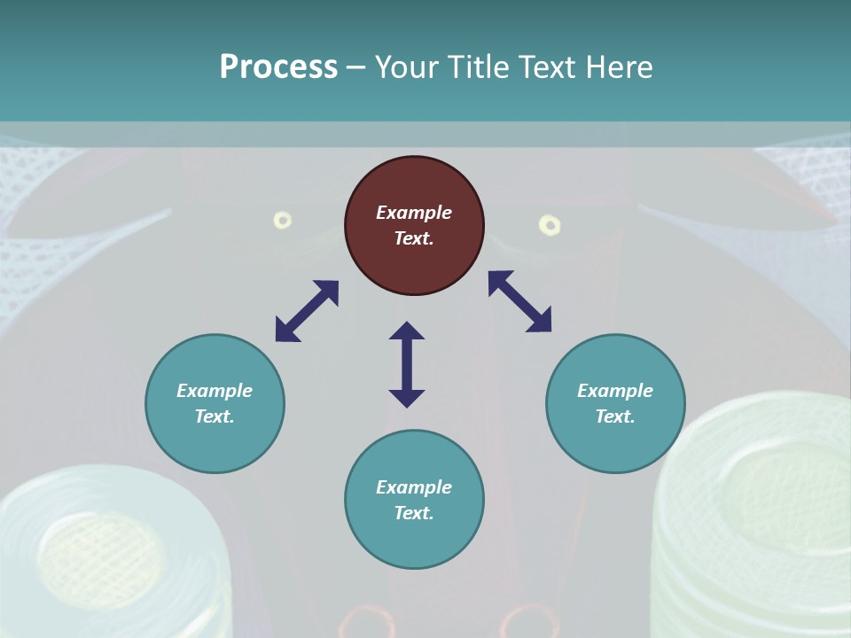 Horns Steer Art Parts PowerPoint Template