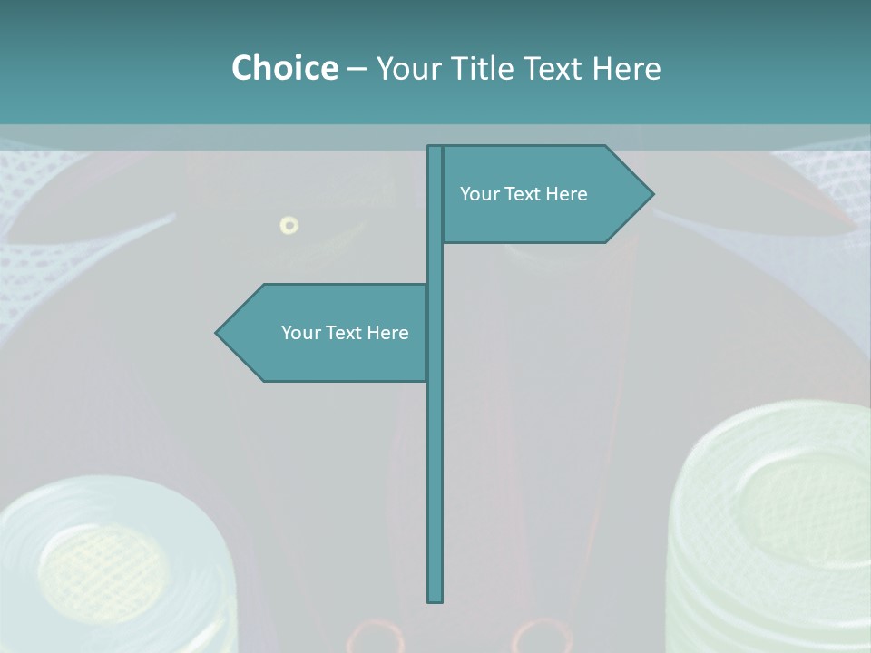 Horns Steer Art Parts PowerPoint Template