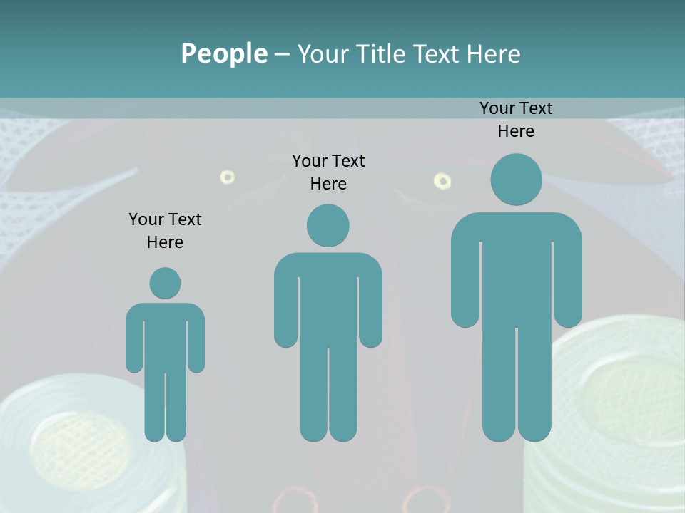 Horns Steer Art Parts PowerPoint Template