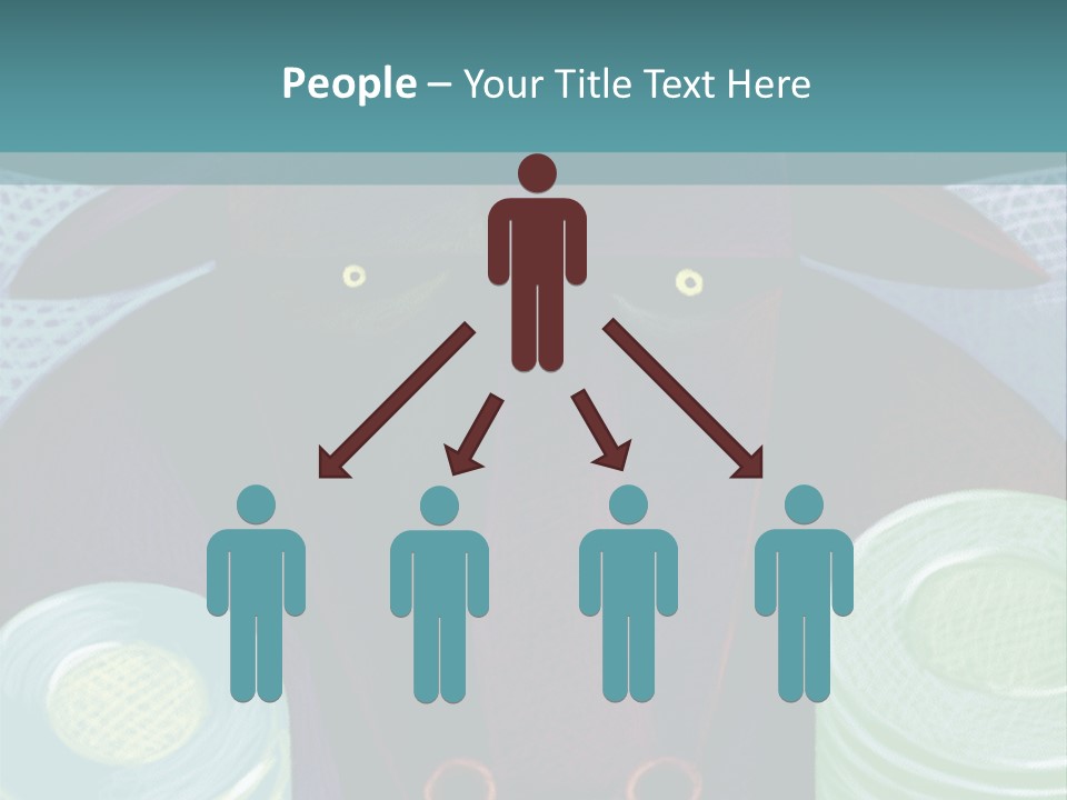 Horns Steer Art Parts PowerPoint Template