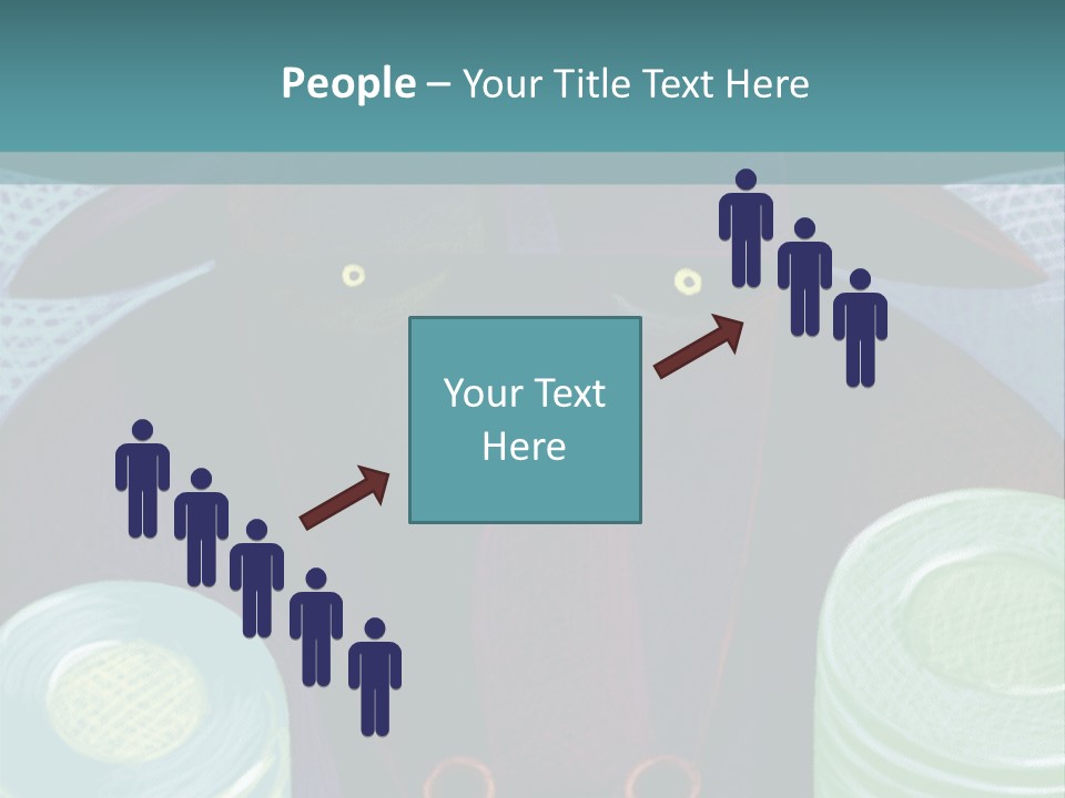 Horns Steer Art Parts PowerPoint Template