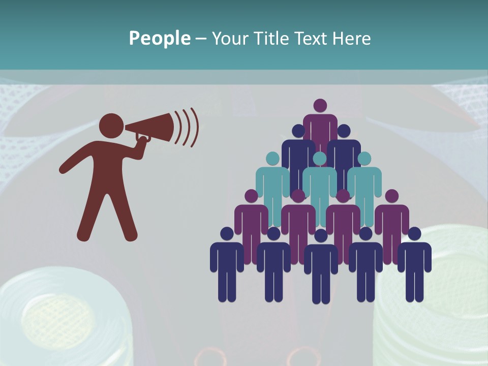 Horns Steer Art Parts PowerPoint Template