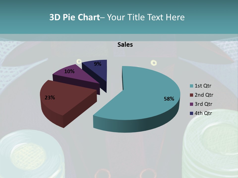 Horns Steer Art Parts PowerPoint Template