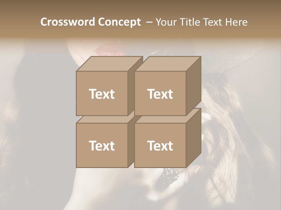 One Lovely Fashionable PowerPoint Template