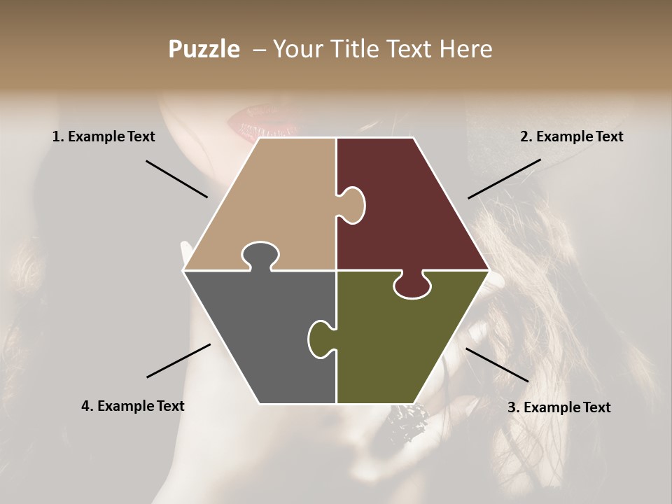 One Lovely Fashionable PowerPoint Template