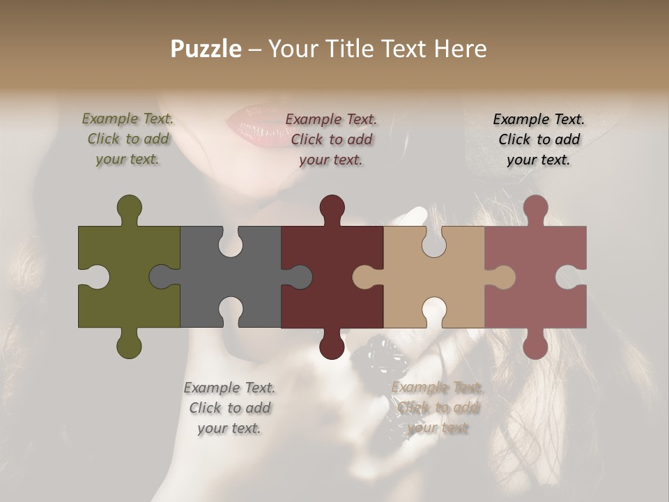 One Lovely Fashionable PowerPoint Template