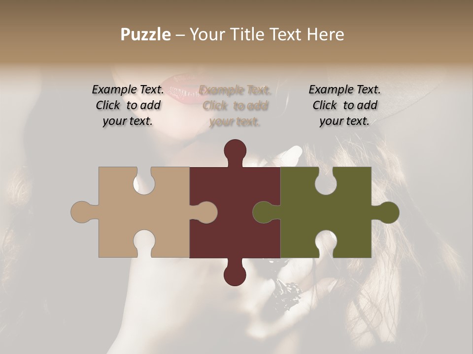 One Lovely Fashionable PowerPoint Template