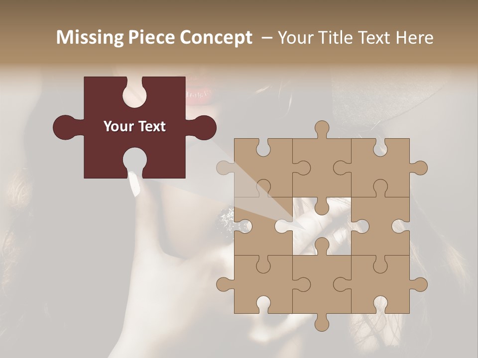 One Lovely Fashionable PowerPoint Template