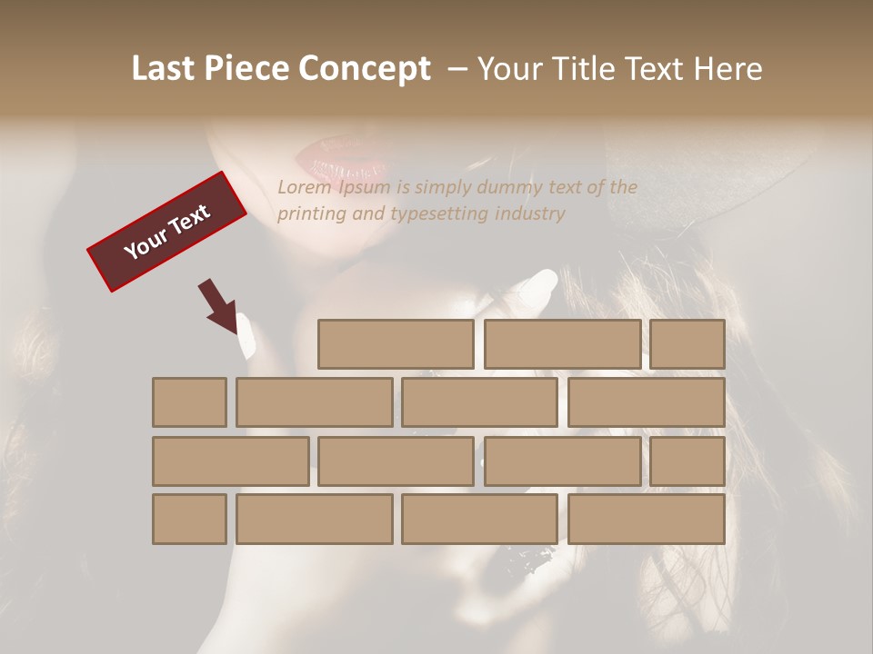 One Lovely Fashionable PowerPoint Template