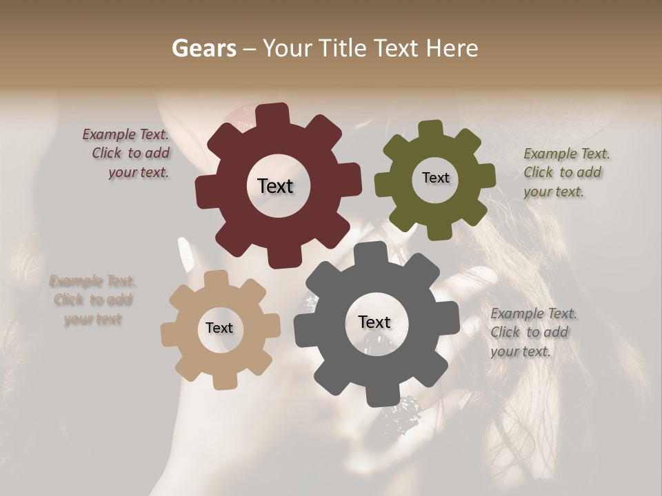 One Lovely Fashionable PowerPoint Template