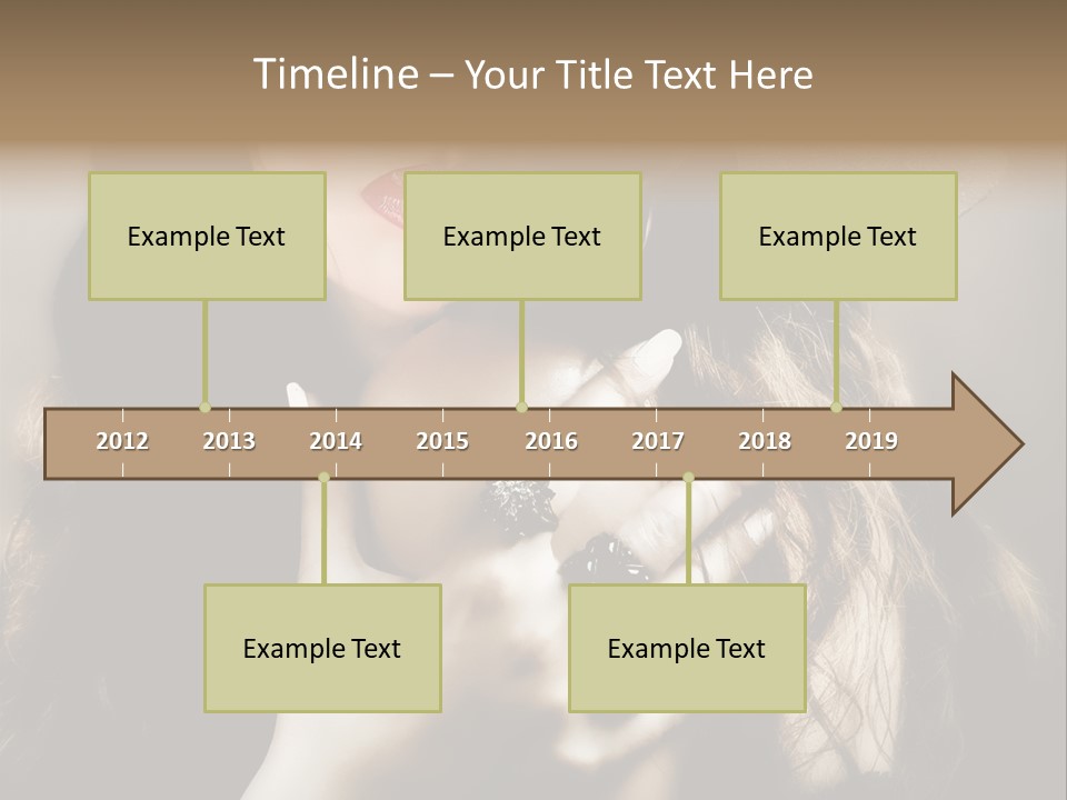 One Lovely Fashionable PowerPoint Template