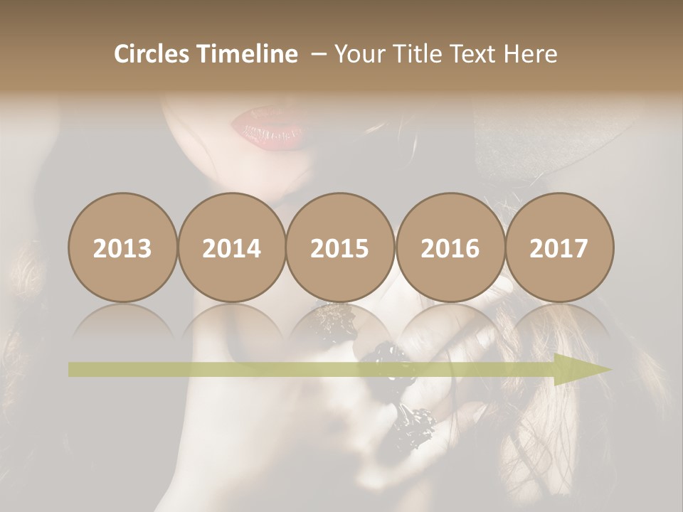 One Lovely Fashionable PowerPoint Template