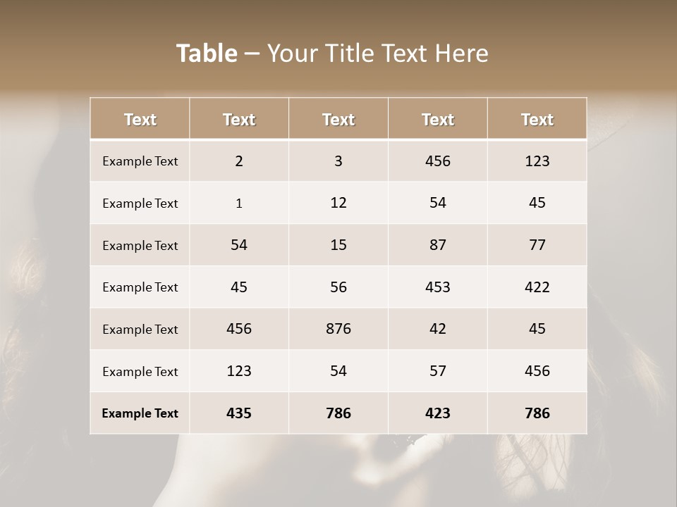 One Lovely Fashionable PowerPoint Template