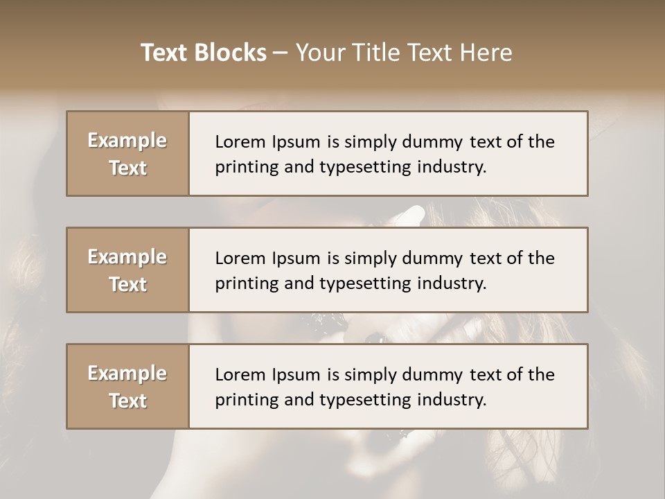 One Lovely Fashionable PowerPoint Template