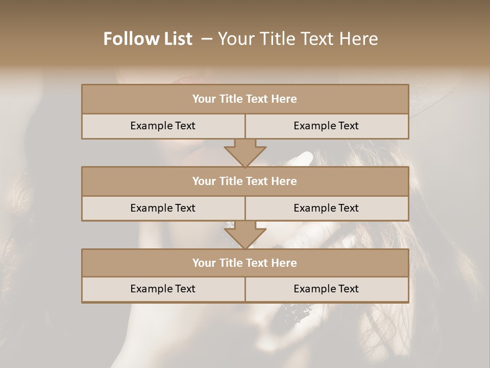 One Lovely Fashionable PowerPoint Template