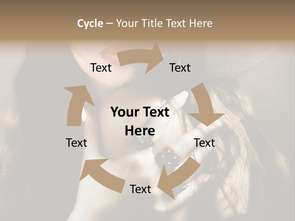 One Lovely Fashionable PowerPoint Template