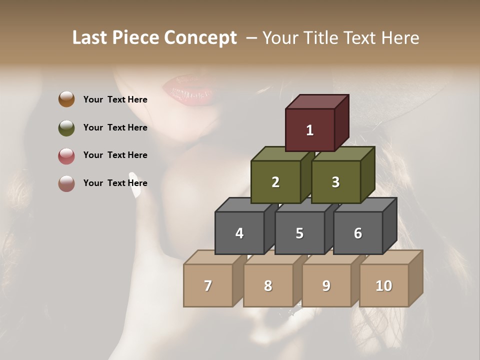 One Lovely Fashionable PowerPoint Template